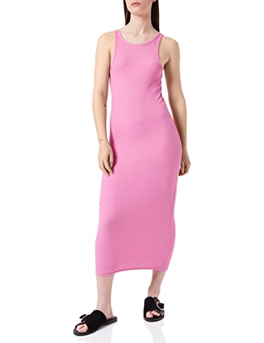 ONLY Women's ONLKENYA Life SOLID Calf Dress JRS NOOS Kleid, Super Pink, XXL von ONLY