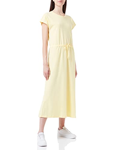 ONLY Women's ONLMAY S/S MIDI Dress JRS Kleid, Lemon Meringue, XL von ONLY