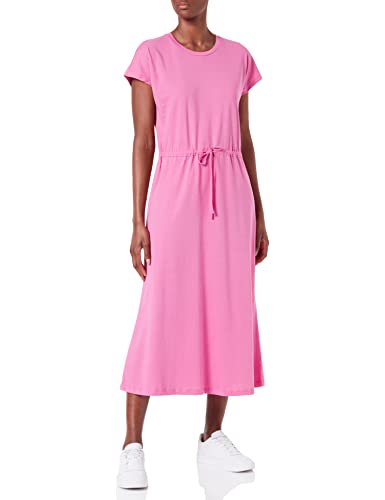 ONLY Women's ONLMAY S/S MIDI Dress JRS Kleid, Super Pink, L von ONLY