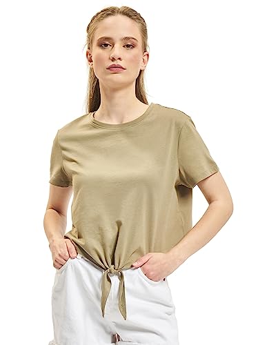 ONLY Women's ONLMAY S/S Short Knot TOP JRS T-Shirt, Mermaid, XS von ONLY