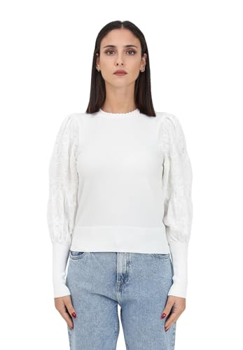 ONLY Damen ONLMELITA L/S O-Neck KNT NOOS Pullover, Cloud Dancer, XS von ONLY