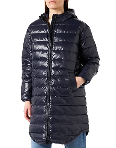 ONLY Women's ONLMELODY Quilted Coat Shiny OTW Steppmantel, Night Sky, L von ONLY