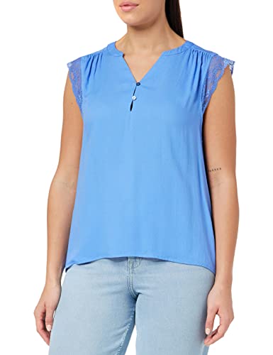 ONLY Women's ONLNINA Capsleeve TOP WVN T-Shirt, Ultramarine, XS ONLY Women's ONLNINA Capsleeve TOP WVN T-Shirt, Ultramarine, XS von ONLY