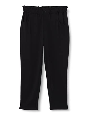 ONLY Women's ONLPOPTRASH-OVA Life HW ANK CRT PNT NOOS Pants, Black, XXXL/30 von ONLY