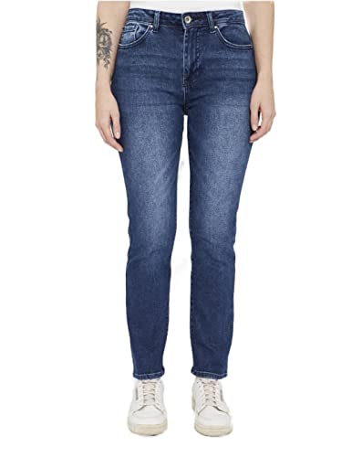 ONLY Women's ONLSUI MID Slim ANK DNM PIM114 Jeans, Dark Blue Denim, 29W / 32L ONLY Women's ONLSUI MID Slim ANK DNM PIM114 Jeans, Dark Blue Denim, 29W / 32L von ONLY