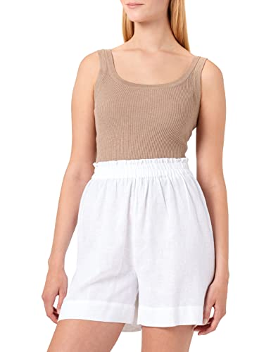 ONLY Female Lässige Shorts High Waist Leinenmix Shorts von ONLY