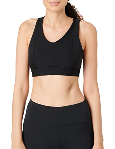 ONLY Women's ONPJANA Cross Bra NOOS Sport-BH, Black, S von ONLY