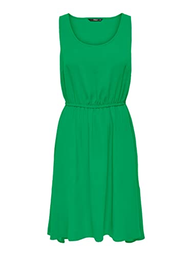 ONLY Women's Onlnova Life S/L SARA Dress SOLID PTM Kleid, Kelly Green, 36 von ONLY