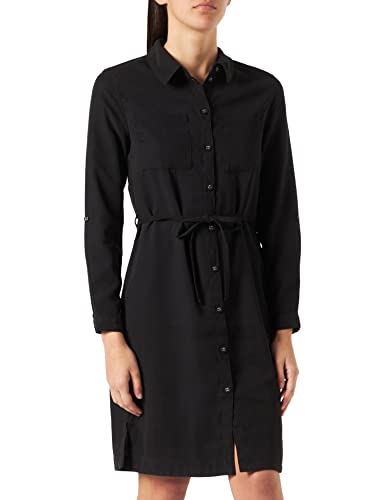 ONLY Womens Onlnew Acadia-Aris Life Shirt Dress PNT Kleid, Black, 36 von ONLY