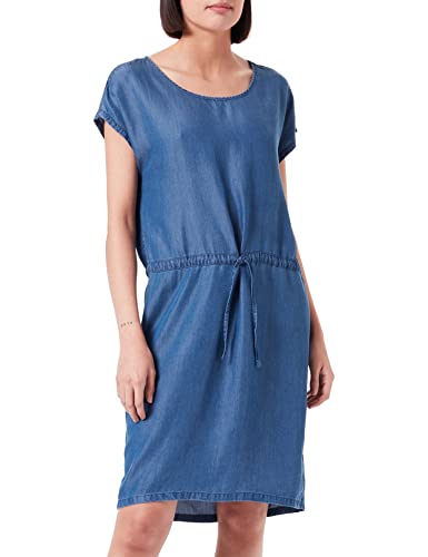 ONLY Womens Onlpema May Life Ss DNM Dress Qyt Kleid, Dark Blue Denim, S von ONLY