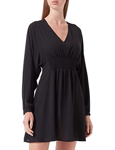 ONLY Damen Onltamara Life L/S Dress Noos Ptm Kleid, Schwarz,XS ONLY Damen Onltamara Life L/S Dress Noos Ptm Kleid, Schwarz,XS von ONLY
