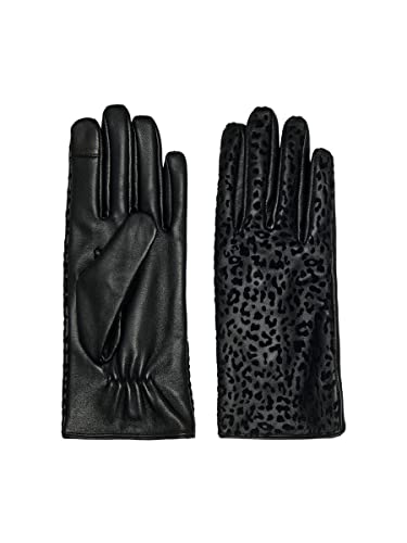 ONLY Damen Onljanice Acc Leather Gloves Handschuhe, Black 1, Einheitsgröße EU von ONLY