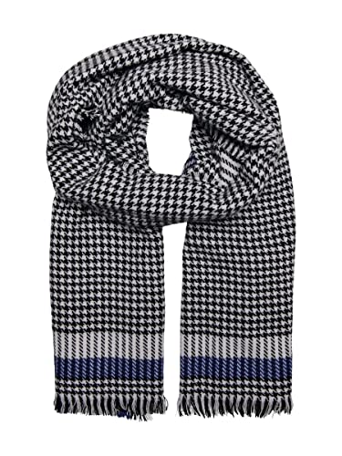 ONLY Damen Onlalberte Houndtooth Scarf Cc Schal, Surf The Web, Einheitsgröße EU von ONLY