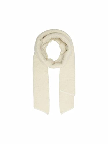ONLY Damen ONLMERLE LIFE KNITTED SCARF NOOS 15221486, Cloud Dancer, ONE SIZE von ONLY