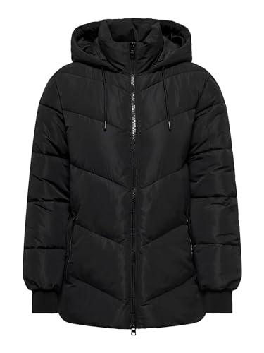 ONLY female Steppmantel Kapuze Steppjacke von ONLY