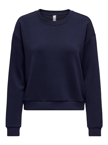 ONLY Sweatshirt Damen, Maritime Blue, L von ONLY