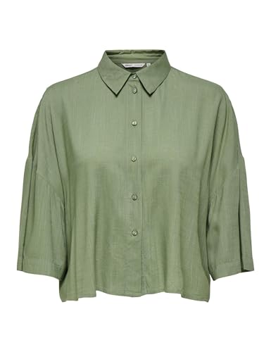 Onlastrid Life 2/4 Crop Shirt WVN Noos von ONLY