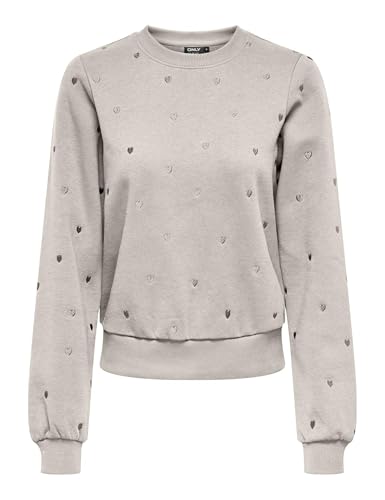 Onlatika L/S O-Neck Glitter Emb. Box SWT von ONLY