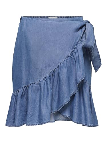 Onlbea Sofia Wrap DNM Skirt Bj Onlbea Sofia Wrap DNM Skirt Bj von ONLY