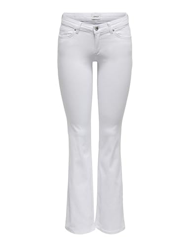 ONLY Onlblush Lw Flared White DNM Cro ONLY Onlblush Lw Flared White DNM Cro von ONLY
