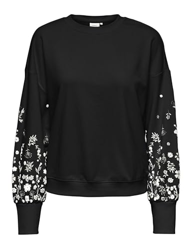 Onlbrooke L/S O-Neck Flower SWT Noos von ONLY