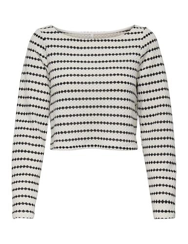 Onleva L/S Stripe Boatneck Top JRS Onleva L/S Stripe Boatneck Top JRS von ONLY
