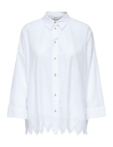 Onlgraces Tulum Ls Emb Shirt WVN von ONLY