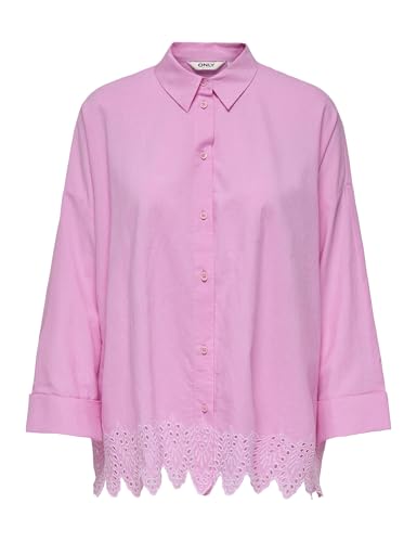 Onlgraces Tulum Ls Emb Shirt WVN von ONLY