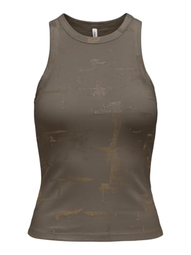 Onlisla S/L O-Neck Coated Top JRS von ONLY