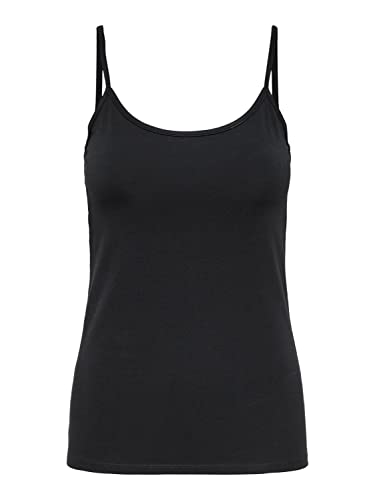 ONLY Damen Onllove Singlet Noos Jrs Top, Schwarz, L EU von ONLY