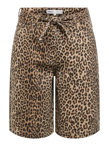 ONLY Female Bermuda Shorts ONLNAOMI Hohe Taille Normal geschnitten Bermuda Shorts von ONLY