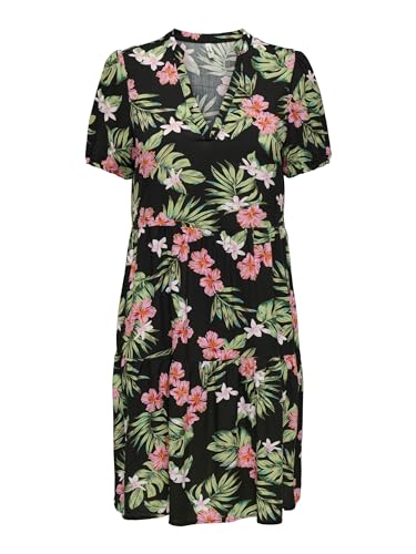 Onlnova Life Elite S/S Thea Dress AOP von ONLY