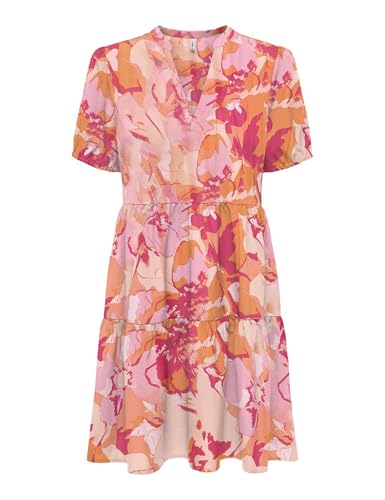 Onlnova Life Vis S/S Thea Dress AOP von ONLY