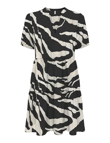 Onlnova Life Vis S/S Thea Dress AOP von ONLY