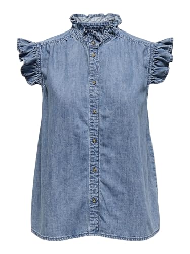 Onlshania S/L Frill DNM Shirt AKM Onlshania S/L Frill DNM Shirt AKM von ONLY
