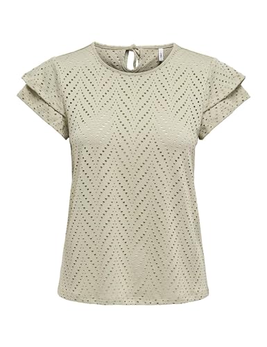 Onlsmilla S/S O-Neck Frill Top JRS Onlsmilla S/S O-Neck Frill Top JRS von ONLY