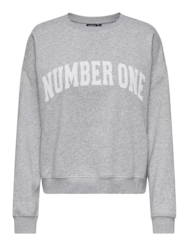 Onlsweat Life L/S Crew O.Size State Noos von ONLY