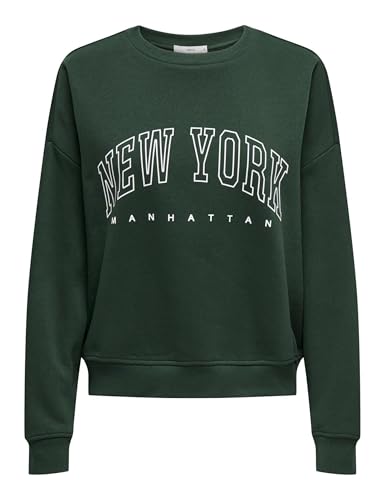 Onlsweat Life L/S Crew O.Size State Noos von ONLY