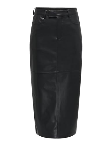 Onlverona Faux Leather Long Skirt Cc OTW von ONLY