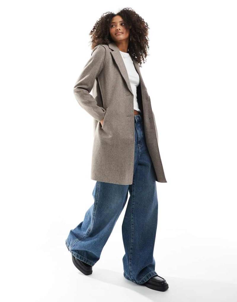 Only - Eleganter Mantel in Hellbraun von ONLY