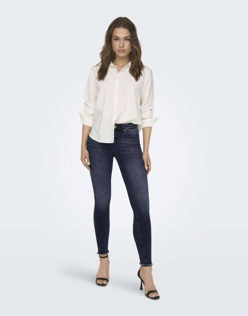 ONLY - Skinny Fit Jeans in Blau von ONLY