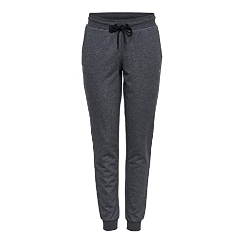 ONLY Damen Onpelina Sweat Pants - Opus Sporthose, Dark Grey Melange, Einheitsgröße EU von ONLY