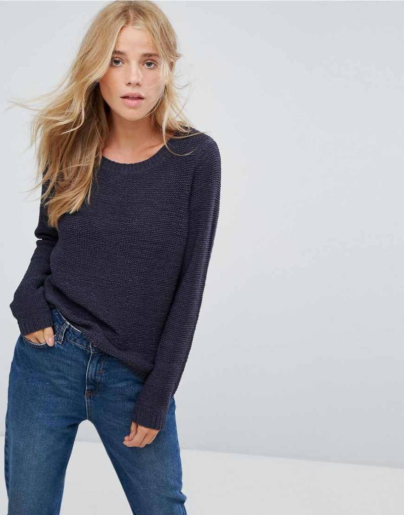 Only - Strickpullover-Schwarz von ONLY