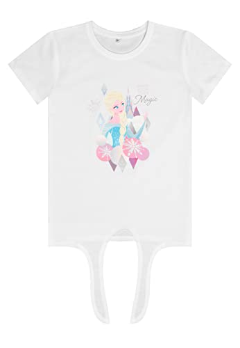 Frozen - Die Eiskönigin ELSA Kinder Mädchen T-Shirt Kurzarm, Größe Kids:122-128 von ONOMATO!