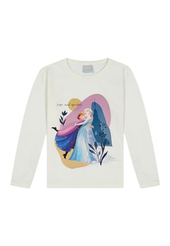 Frozen - Die Eiskönigin Kinder Mädchen T-Shirt Longsleeve Langarm-Shirt, Größe Kids:122-128 von ONOMATO!