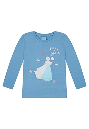 Frozen - Die Eiskönigin Longsleeve Langarm-Shirt ELSA Langarm T-Shirt, Größe Kids:110-116 von ONOMATO!