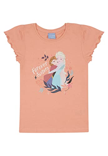 Frozen - Die Eiskönigin T-Shirt Mädchen Sommer Shirt Top Oberteil ELSA Anna, Größe Kids:134-140 von ONOMATO!