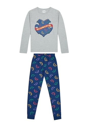 Harry Potter Hogwarts Kinder Jungen Schlafanzug Pyjama Langarm-Shirt + Schlaf-Hose, Größe Kids:158-164 von ONOMATO!