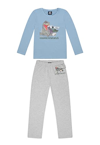 Jurassic World Giganotosaurus Kinder Jungen Schlafanzug Pyjama Langarm-Shirt + Schlaf-Hose, Größe Kids:116 von ONOMATO!