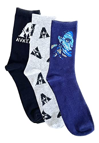 ONOMATO! Avatar Herren Socken 3er Pack (as3, numeric, numeric_43, numeric_46, regular, regular) von ONOMATO!